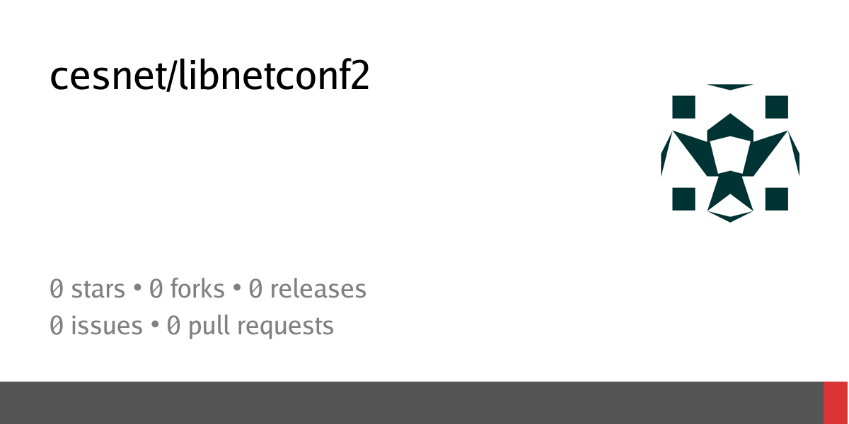 cesnet/libnetconf2 - Forgejo: forgejo.debian.net